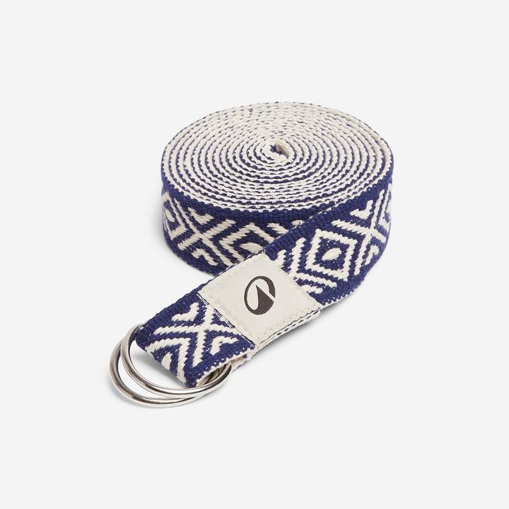 Produktbild Kimjaly Yogagurt 3 m - blau/natur bedruckt