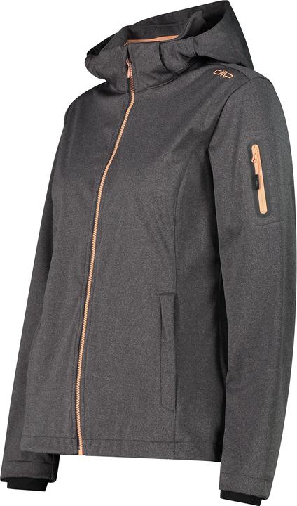 Produktbild CMP Campagnolo Women's Light Softshell Jacket Zip Hood (48, 3XL)