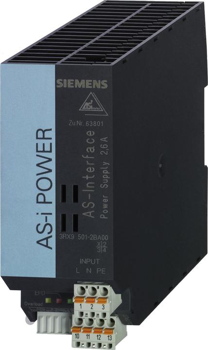 Siemens ASI Power 2.6A max. IP20 Netzteil in
