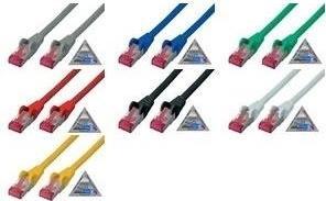 Produktbild S-Conn BASIC-S Patchkabel, Kat. 6A, S/FTP, grau, 20,0 m RJ45 Stecker (S/FTP, CAT6a, 20 m)