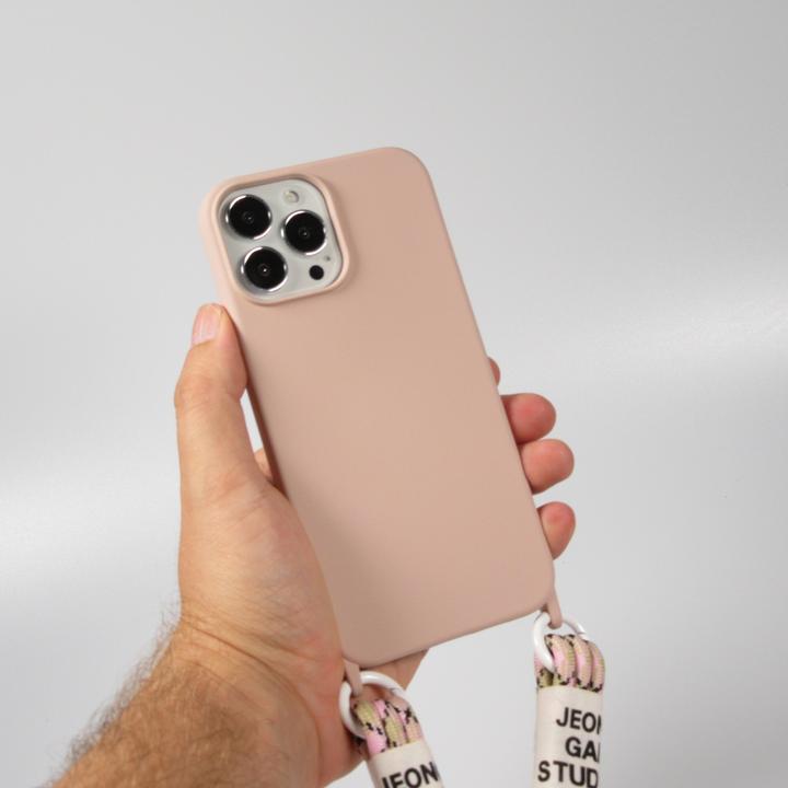 Produktbild PhoneLook Hülle Silikon Fashion Jeong Gam Studio Laugh Often mit Umhängeseil (Apple iPhone 12)