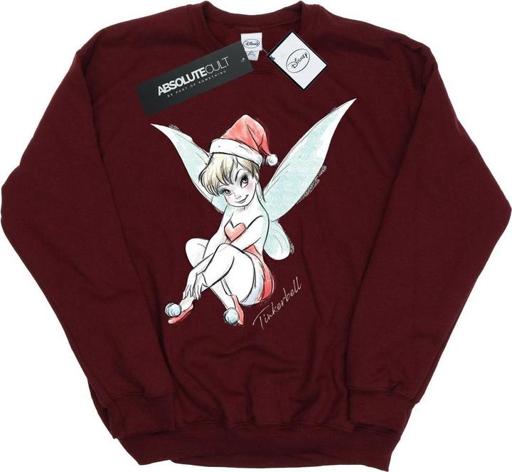 Disney Tinkerbell Christmas Fairy Sweatshirt Jungen