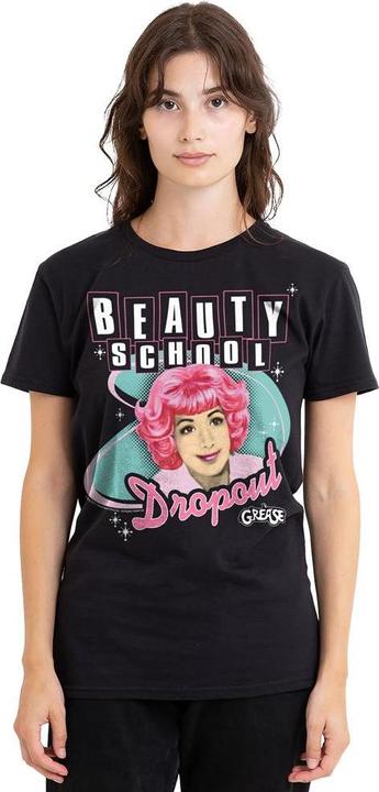 Actual product image Grease Unisex Adult Beauty School Dropout T-Shirt (M)
