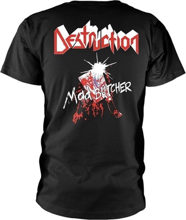 Produktbild Universal Textiles Mad Butcher TShirt Rückseitiger Aufdruck (M)
