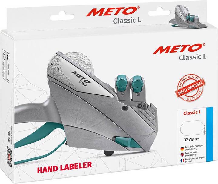 Produktbild METO Preisauszeichnungsgerät Classic L Anzahl Druckzeilen: 2