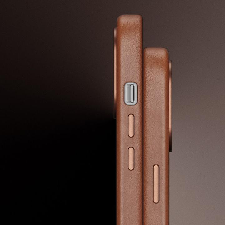 Actual product image Dux Ducis Naples Series Genuine Leather Case (Apple iPhone 14 Pro Max)