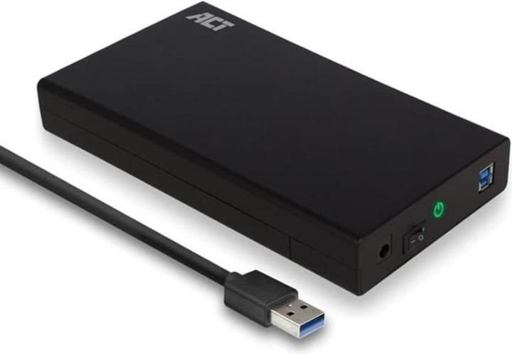 3.5" SATA harde schijf-behuizing, schroefloos, USB 3.2 Gen1 (3.5")