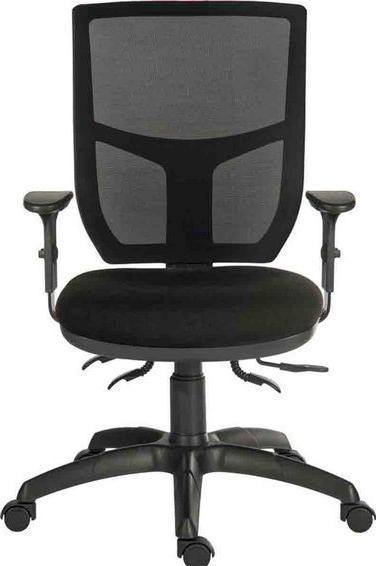 Actual product image Rs Pro Black Fabric Typist Chair, 150kg Weight Cap
