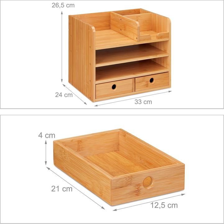 Produktbild Relaxdays Schreibtisch-Organizer