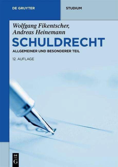 Actual product image Schuldrecht (German, Andreas Heinemann, Wolfgang Fikentscher, 2022)