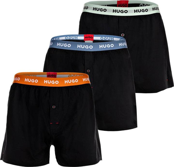 Produktbild HUGO Woven Boxer Triplet (XXL, 3er Pack)