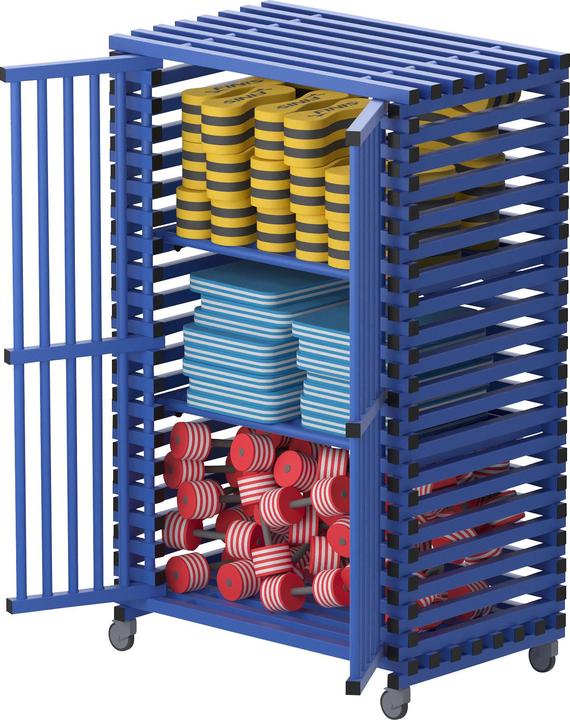 Produktbild Sport-Thieme Regalwagen für Schwimmbad-Equipment