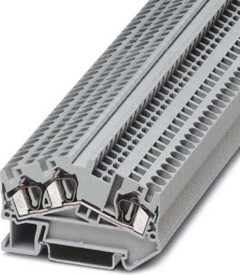 Image du produit Phoenix Contact Borne de passage STS 4-TWIN Gris 50 pcs.