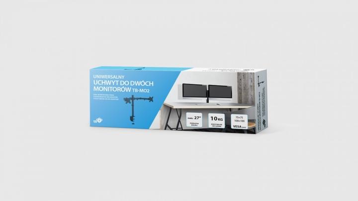 Actual product image Lenovo Dual TB-MO2 monitor mount 10 -27 10 kg VESA 100 (27")
