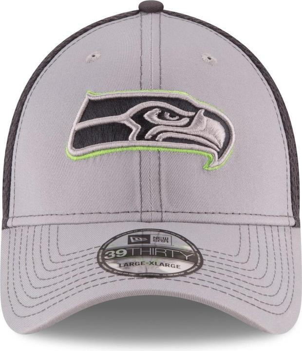 Produktbild New Era 39Thirty Stretch Mesh Cap - Seattle Seahawks - L/XL (L)