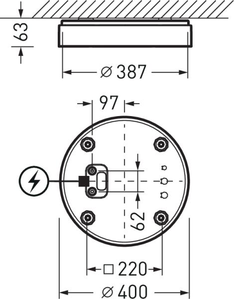 Produktbild Trilux LED-Leuchte (4000 lm)