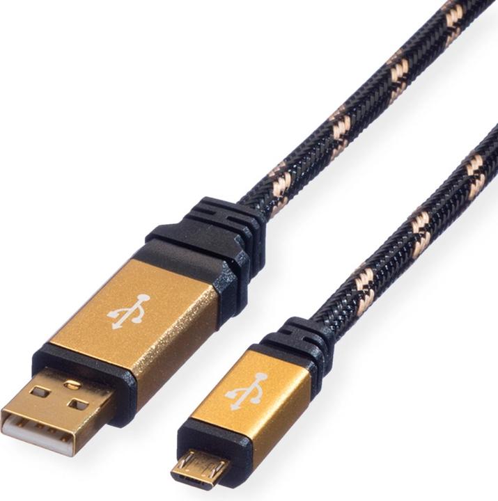 Roline Gold USB 2.0 (0.80 m, USB 2.0)