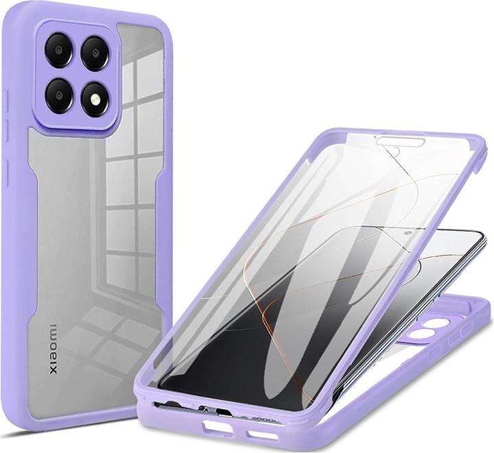 Actual product image Techsuit - ColorVerse 360 Series + Screen Protector - Xiaomi 14T - Purple (Xiaomi 14T)