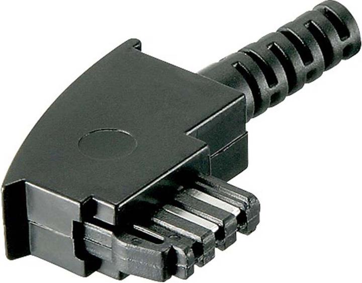 Actual product image Goobay TAE-F plug with bend protection