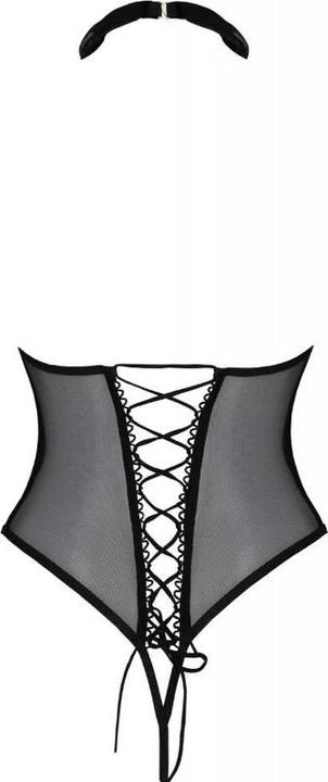 Produktbild Passion Trisha Offener Körper Schwarz S/M (S/M)