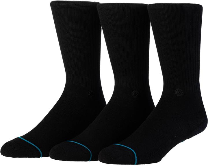 Immagine prodotto Stance Calzini Shelter Nero 3-Pack (confezione da 3, 38 - 42)