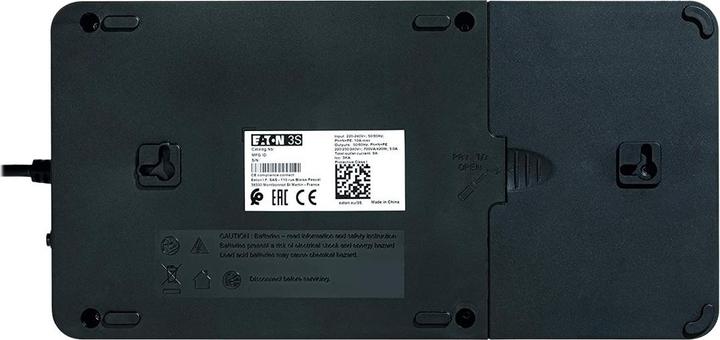 Productafbeelding Eaton 3S850D Ononderbreekbare voeding (UPS) Stand-by (Offline) 850 VA 8 AC-uitgangen (850 VA, 510 W, Standby UPS)