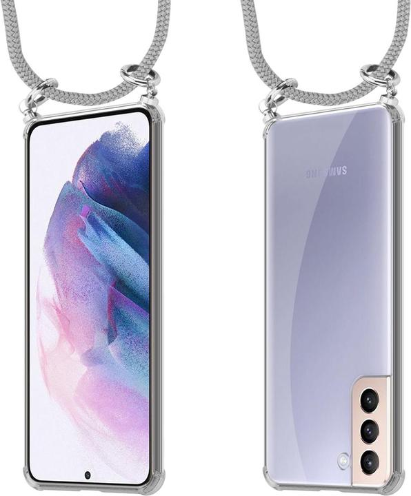 Produktbild Cadorabo TPU Handy Kette SILBER Cover