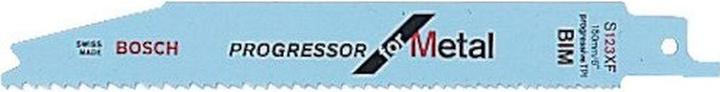 Produktbild Bosch Professional Zubehör Säbelsägeblatt S 123 XF Progressor for Metal, 5er-Pack