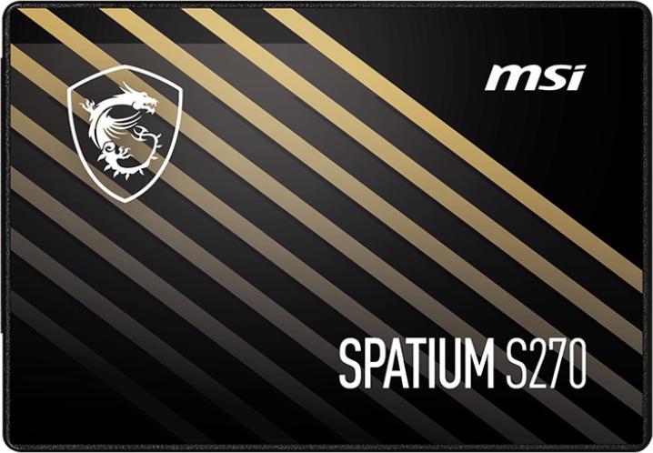 Actual product image MSI SPATIUM S270 SATA 2.5 960GB (960 GB, 2.5")