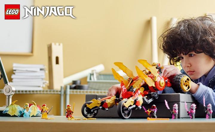 Image du produit LEGO Le raider du dragon d'or de Kai (71773, LEGO Ninjago)