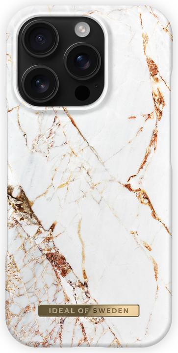 Produktbild iDeal Of Sweden Magsafe Designer Hard-Cover Carrara Gold (Apple iPhone 16 Pro Max)