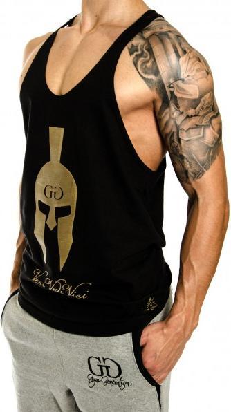 Actual product image Gym Generation Veni Vidi Vici Stringer BLACK (S)
