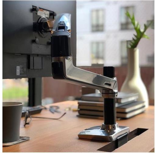 Produktbild Ergotron LX Monitor Arm mit patentierter CF-Technologie (Tisch, 34")
