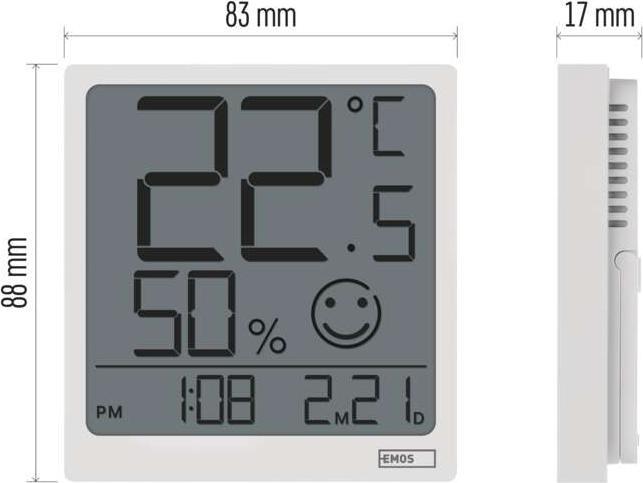 Actual product image Emos Digitales Thermometer mit Hygrometer E0522