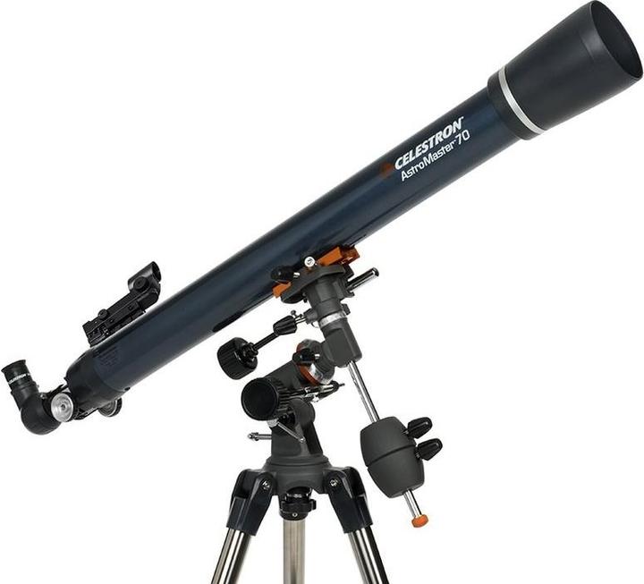 Actual product image Celestron Astromaster 70EQ Light Refractor 165x Black
