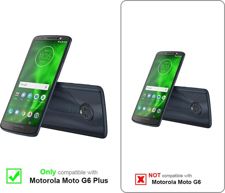 Immagine prodotto Cadorabo Copertina del libro di fiori (Motorola Moto G6 Plus)
