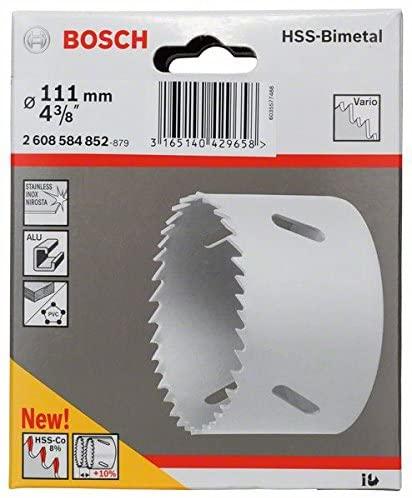 Produktbild Bosch Professional Zubehör Lochsäge HSS-Bimetall für Standardadapter, 111 mm, 4 3/8-Zoll (111 mm)