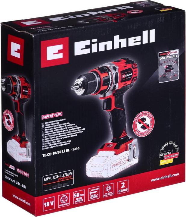 Actual product image Einhell TE-CD 18/50 Li BL Solo (Rechargeable battery operated)