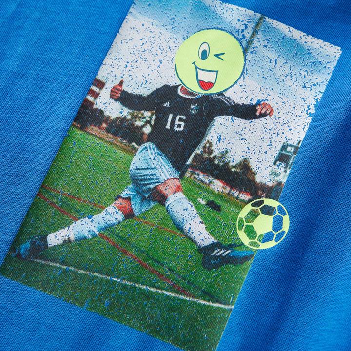 Produktbild VidaXL Kinder-Langarmshirt Kobaltblau 140,Material: 100 (140)