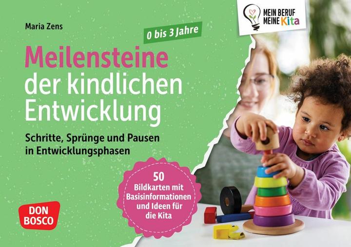 Image du produit Meilensteine der kindlichen Entwicklung. Schritte, Sprünge und Pausen in Entwicklungsphasen von 0- b (Allemand, Maria Zens, 2024)