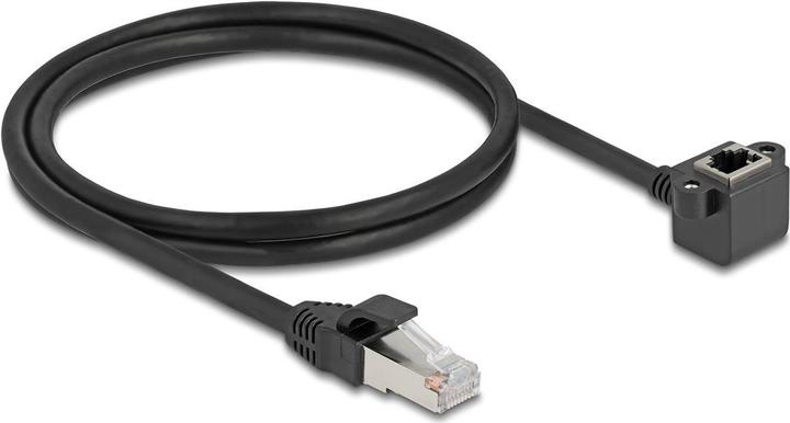 Actual product image Delock Network extension cable RJ45 plug to RJ45 socket (F/UTP, CAT6, 1 m)