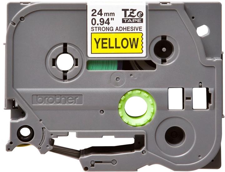 Actual product image Brother TZe-S651 (2.40 cm, Yellow)