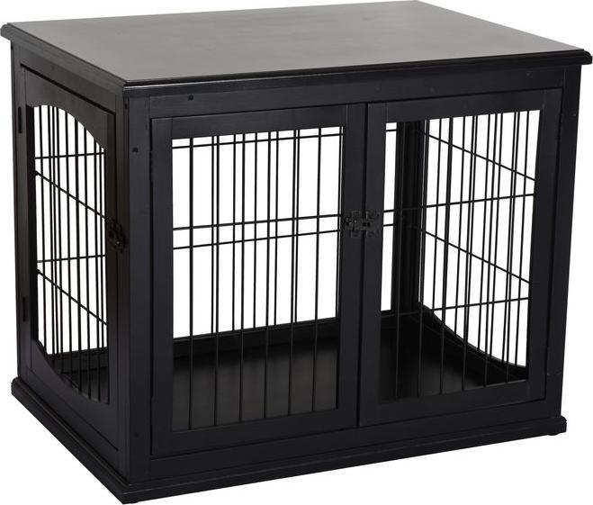 Image du produit Swisshandel24 Niche pour chien Maison pour chien Boîte de transport avec surface de table Cage pour petits (Chien, Réflecteurs, Pliable)