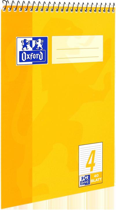Image du produit Oxford Bloc scolaire, A5, linéature 4 (A5, À rayures)