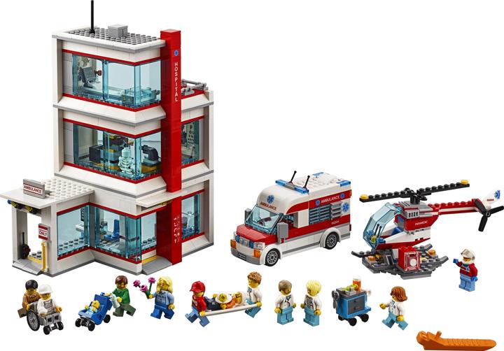 Actual product image LEGO Hospital (60204, LEGO City)
