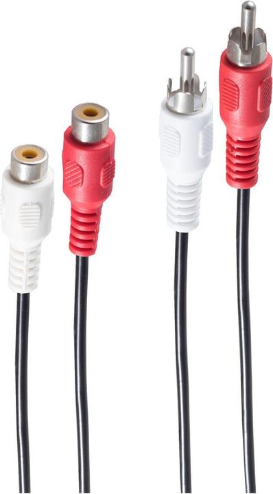 Produktbild Shiverpeaks BASIC-S Audiokabel, 2 x Cinchstecker (5 m)