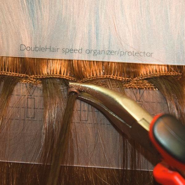 Immagine prodotto Balmain DoubleHair Extensions Human Hair 40cm Length Number 10A Ash Blond 0.11kg (10A Biondo cenere extra super chiaro, 40 cm)
