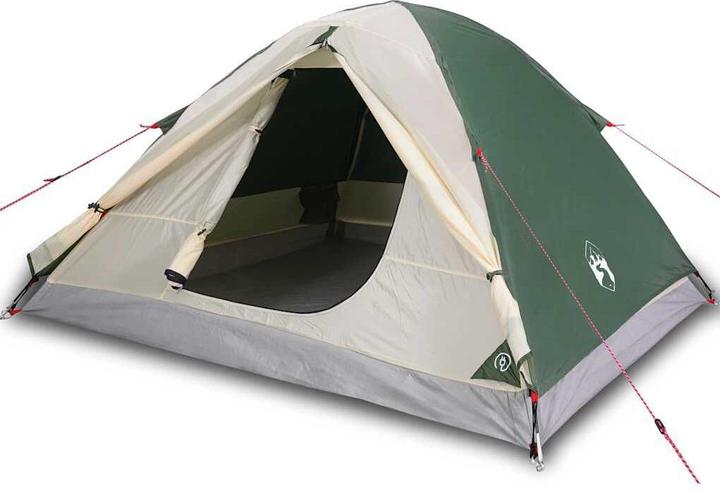 VidaXL Campingzelt 3 Personen 240 x 217 x 120 cm 190T Taft (Kuppelzelt, 2.90 kg, 3 Personen)