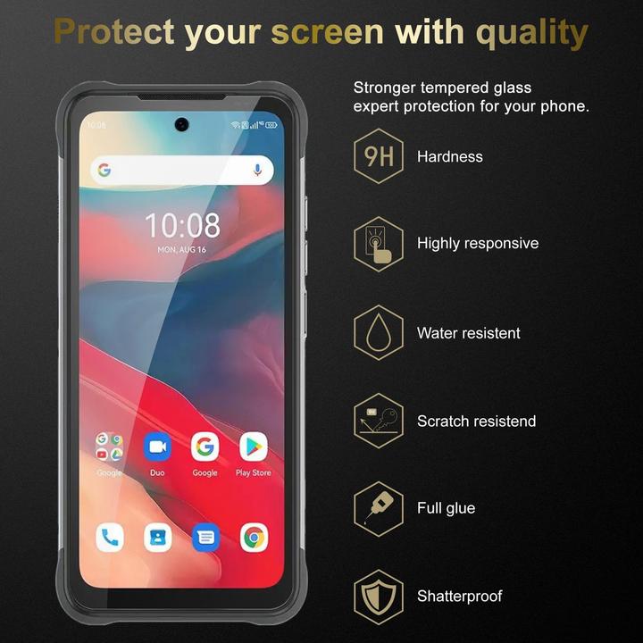 Image du produit Cadorabo 3x Film de protection 3er Pack Tempered (3 pièce(s), Bison d'Umidigi)