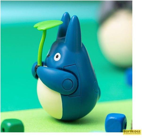 Produktbild Semic Mon voisin Totoro figurine culbuto Mid Totoro with leaf 6 cm